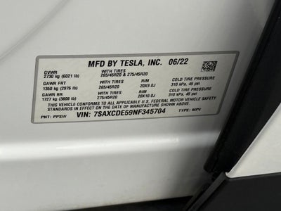 2022 Tesla Model X Base