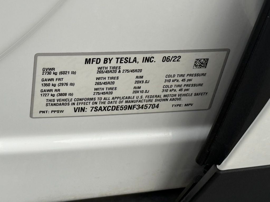 2022 Tesla Model X Base