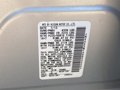 2013 Nissan Rogue SL