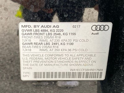 2017 Audi Q3 quattro