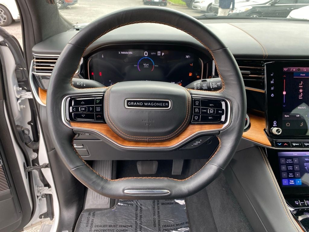 2024 Jeep Grand Wagoneer L Series III MCINTOSH AUDIO / 1 OWNER / 4X4