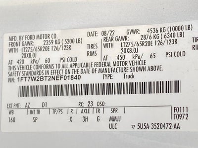 2022 Ford F-250SD King Ranch