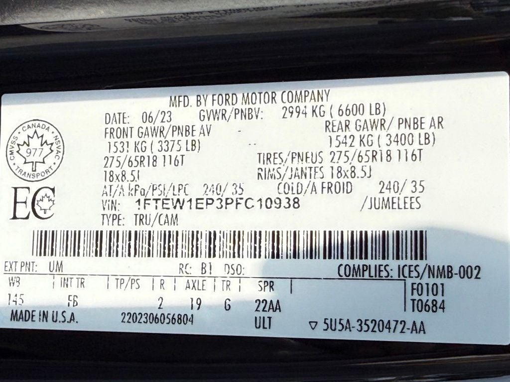 2023 Ford F-150 XLT