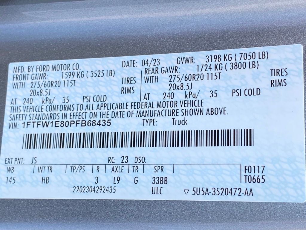 2023 Ford F-150 Lariat