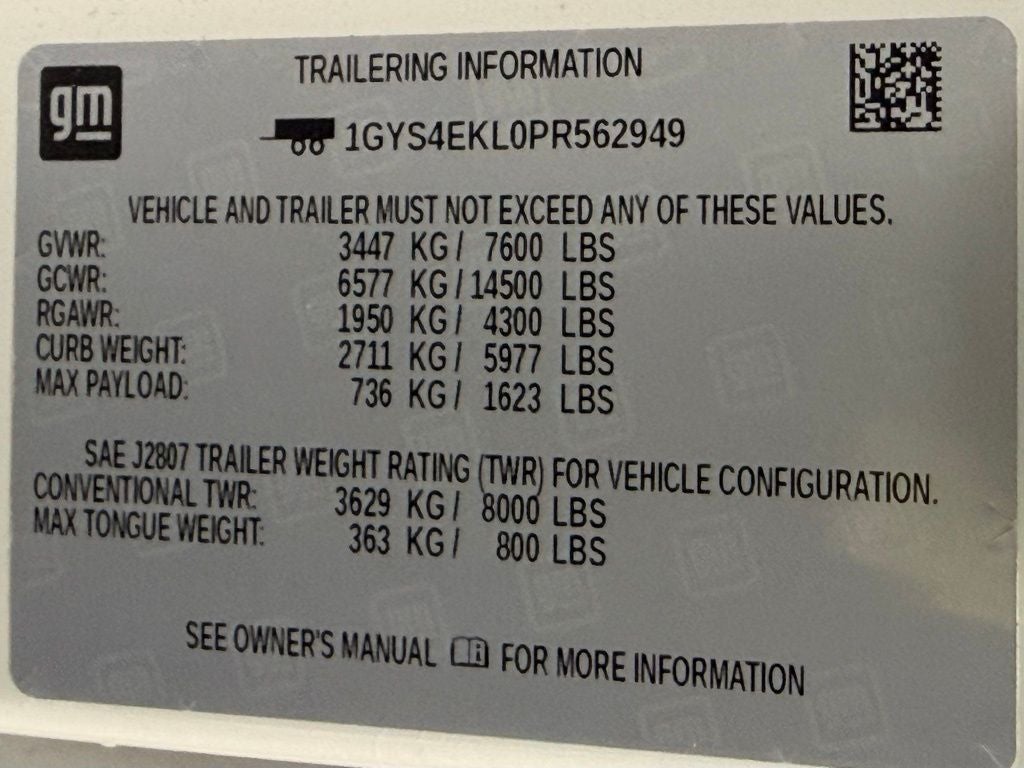 2023 Cadillac Escalade Sport