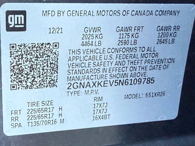 2022 Chevrolet Equinox LT - CLEAN CARFAX
