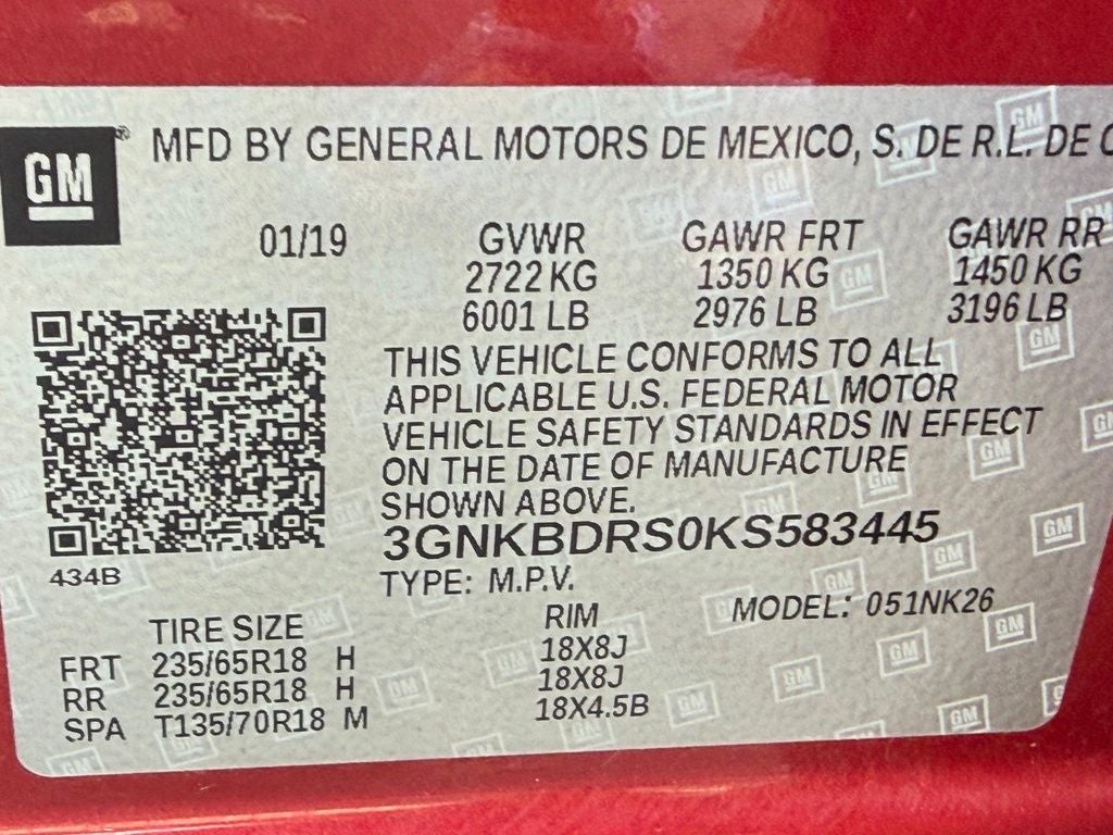 2019 Chevrolet Blazer Base 3LT
