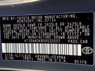 2025 Toyota Camry XSE