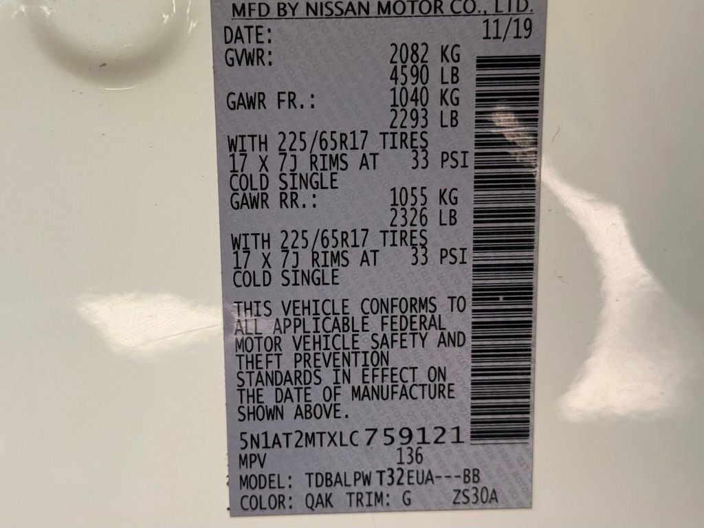 2020 Nissan Rogue S Cleanest Rogue