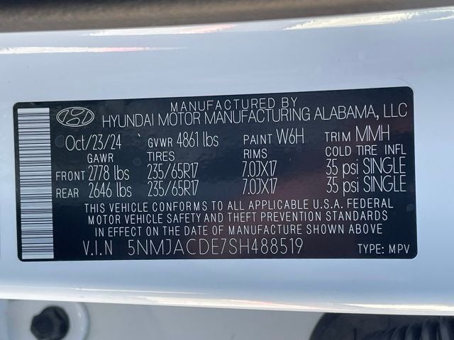 2025 Hyundai Tucson SE