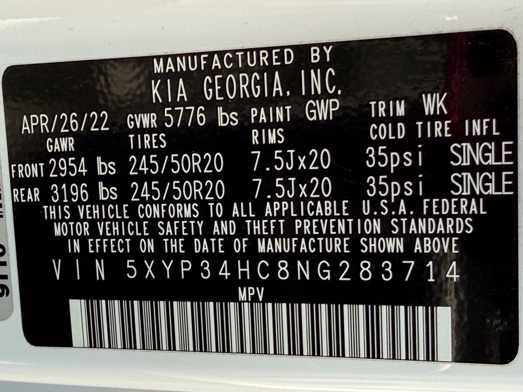 2022 Kia Telluride EX Premium - SUNROOF / CLEAN CARFAX