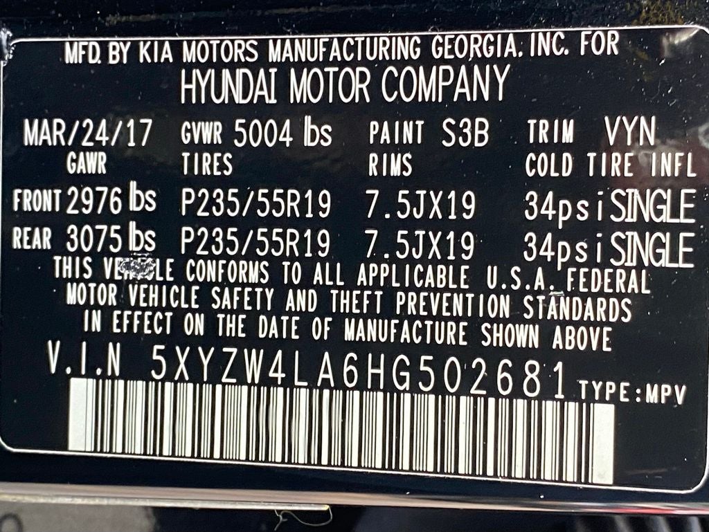 2017 Hyundai Santa Fe Sport 2.0T Ultimate