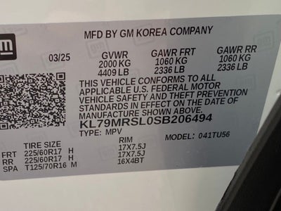 2025 Chevrolet TrailBlazer LT