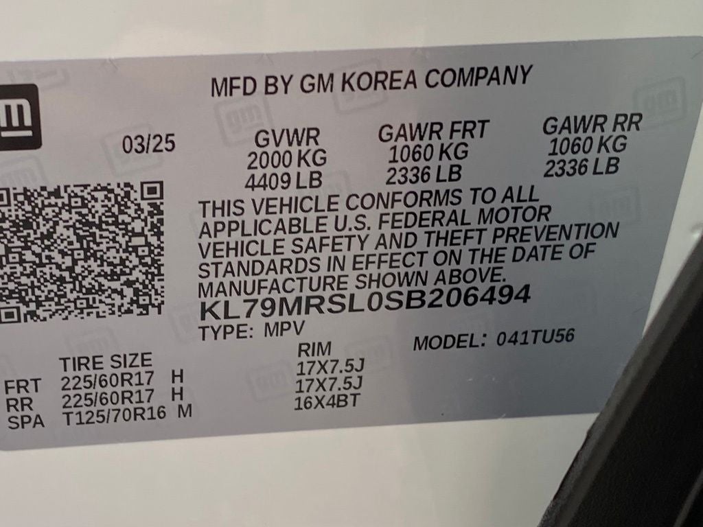 2025 Chevrolet TrailBlazer LT
