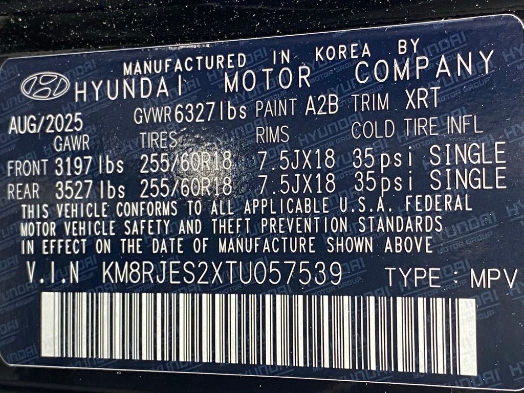 2026 Hyundai Palisade XRT Pro