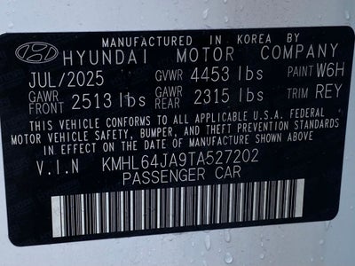 2026 Hyundai Sonata SEL Sport