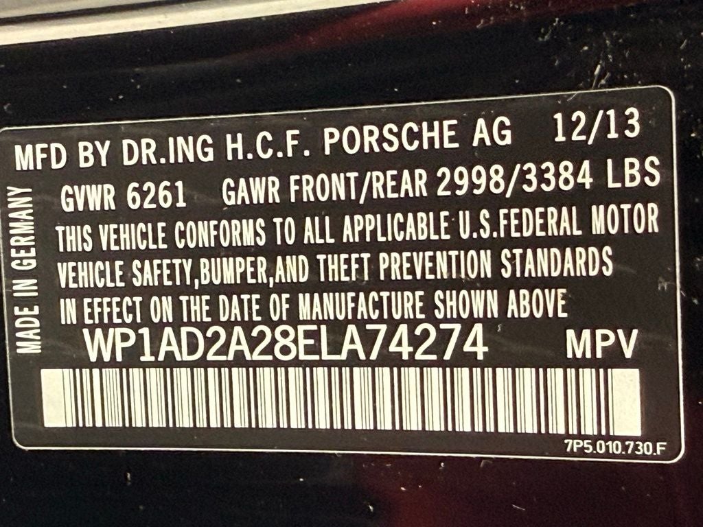 2014 Porsche Cayenne GTS CLEAN CAR FAX