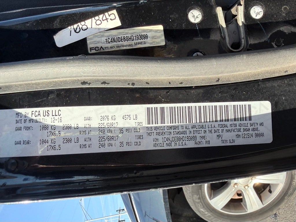 2017 Jeep Compass High Altitude