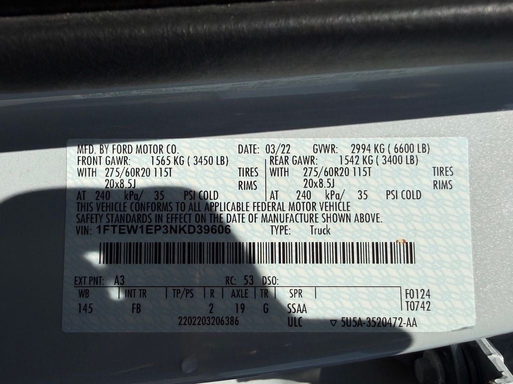 2022 Ford F-150 XLT