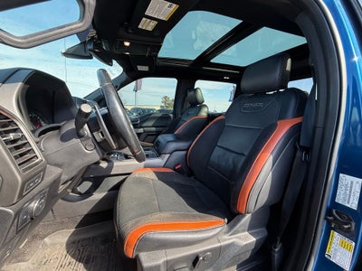 2018 Ford F-150 Raptor rapt tech pack,360 camera,stell bumper,twin moonro