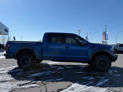 2018 Ford F-150 Raptor rapt tech pack,360 camera,stell bumper,twin moonro