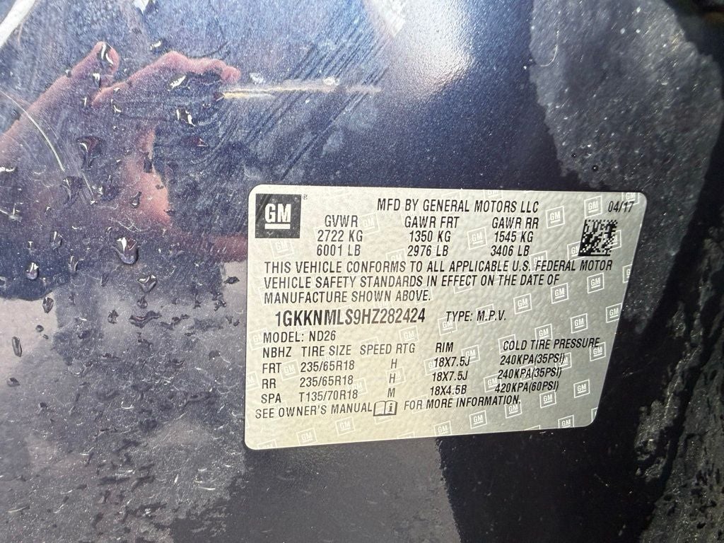 2017 GMC Acadia SLT-1