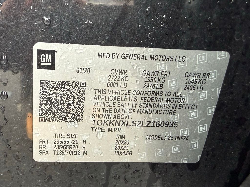 2020 GMC Acadia Denali