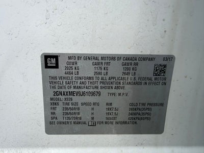 2018 Chevrolet Equinox Premier