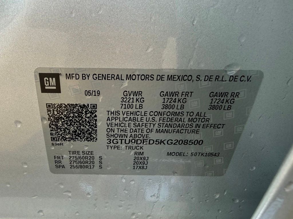 2019 GMC Sierra 1500 SLT