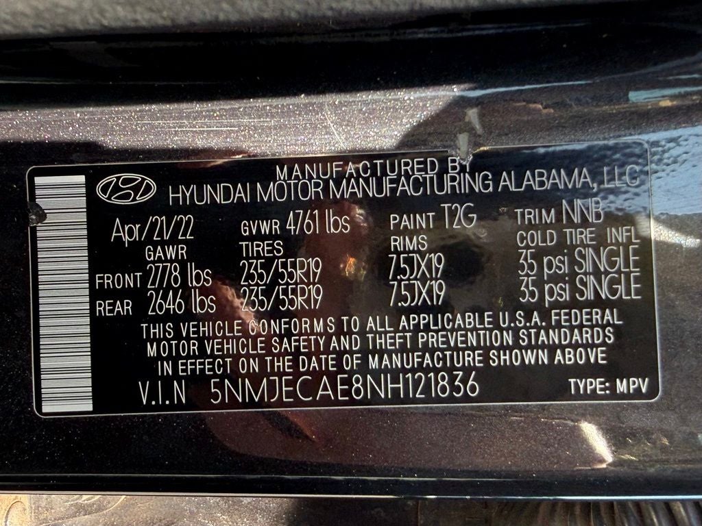2022 Hyundai Tucson Limited