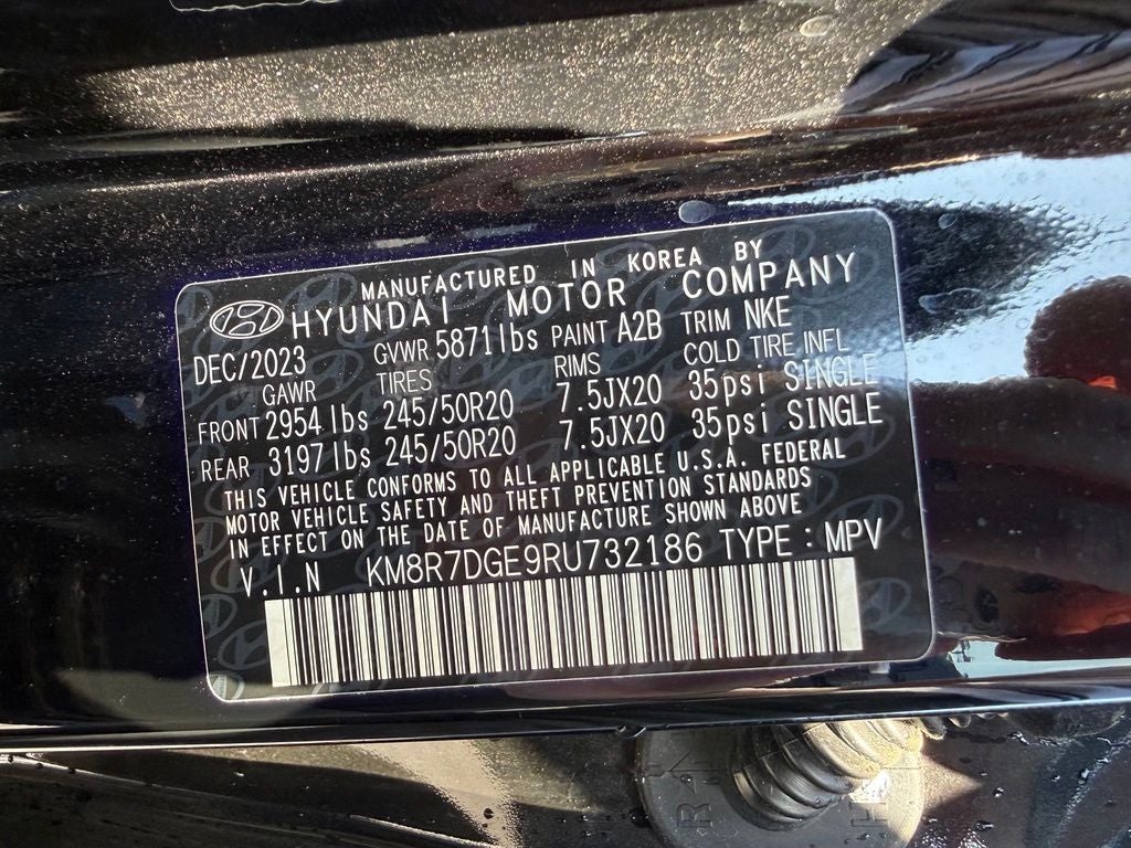 2024 Hyundai Palisade Calligraphy Night Edition