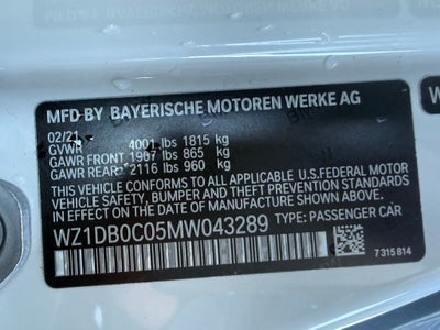 2021 Toyota Supra 3.0 TURBO,DRIVER ASSIST PACK