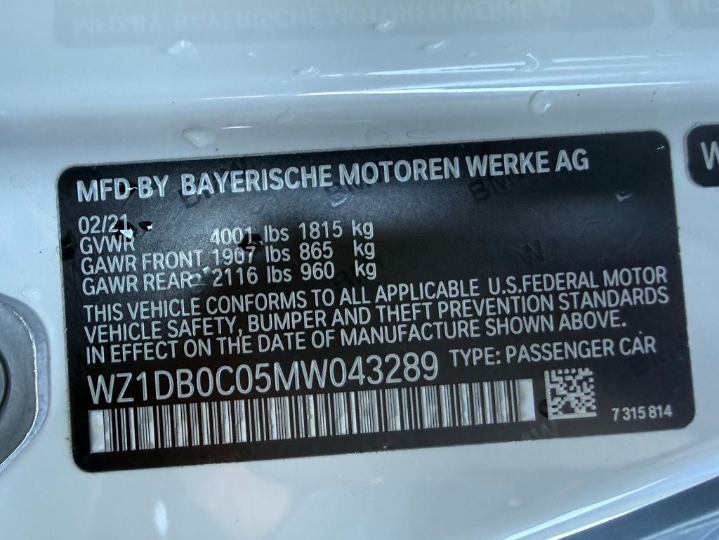 2021 Toyota Supra 3.0 TURBO,DRIVER ASSIST PACK