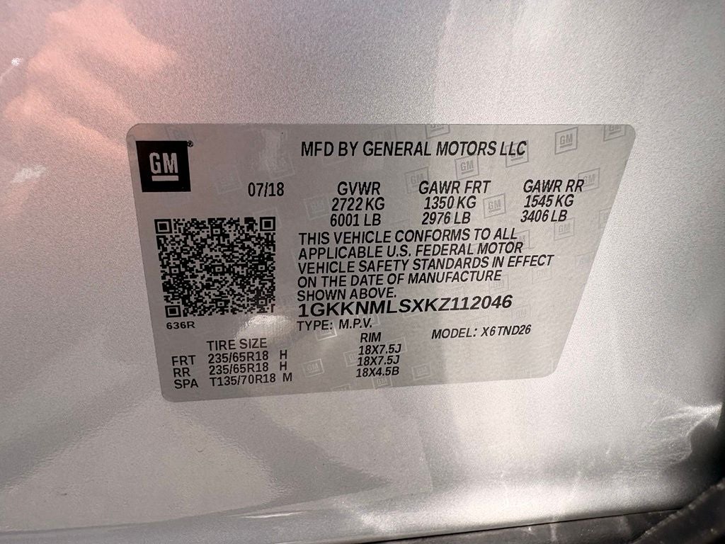 2019 GMC Acadia SLT-1