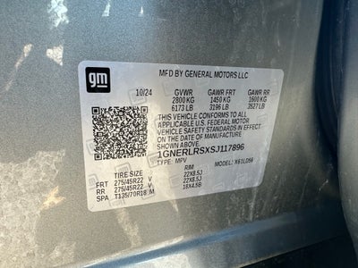 2025 Chevrolet Traverse RS