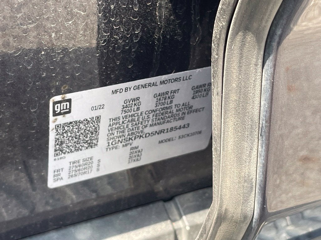 2022 Chevrolet Tahoe Z71