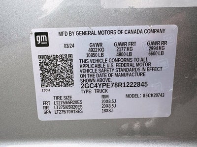 2024 Chevrolet Silverado 2500HD LTZ