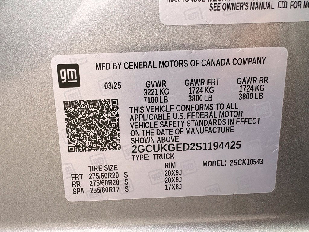 2025 Chevrolet Silverado 1500 LTZ
