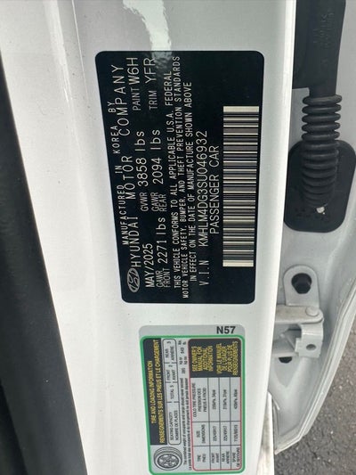 2025 Hyundai Elantra SEL Sport