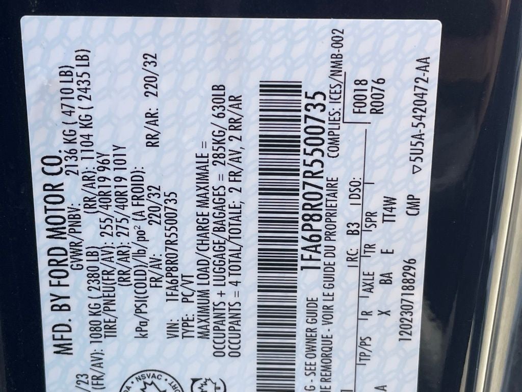 2024 Ford Mustang Dark Horse