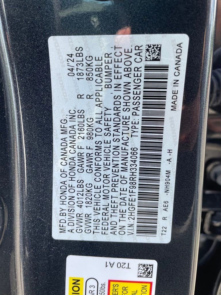 2024 Honda Civic Touring