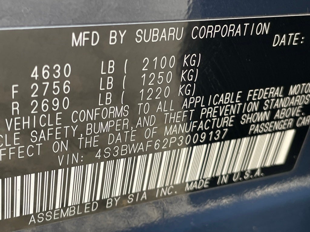 2023 Subaru Legacy Premium