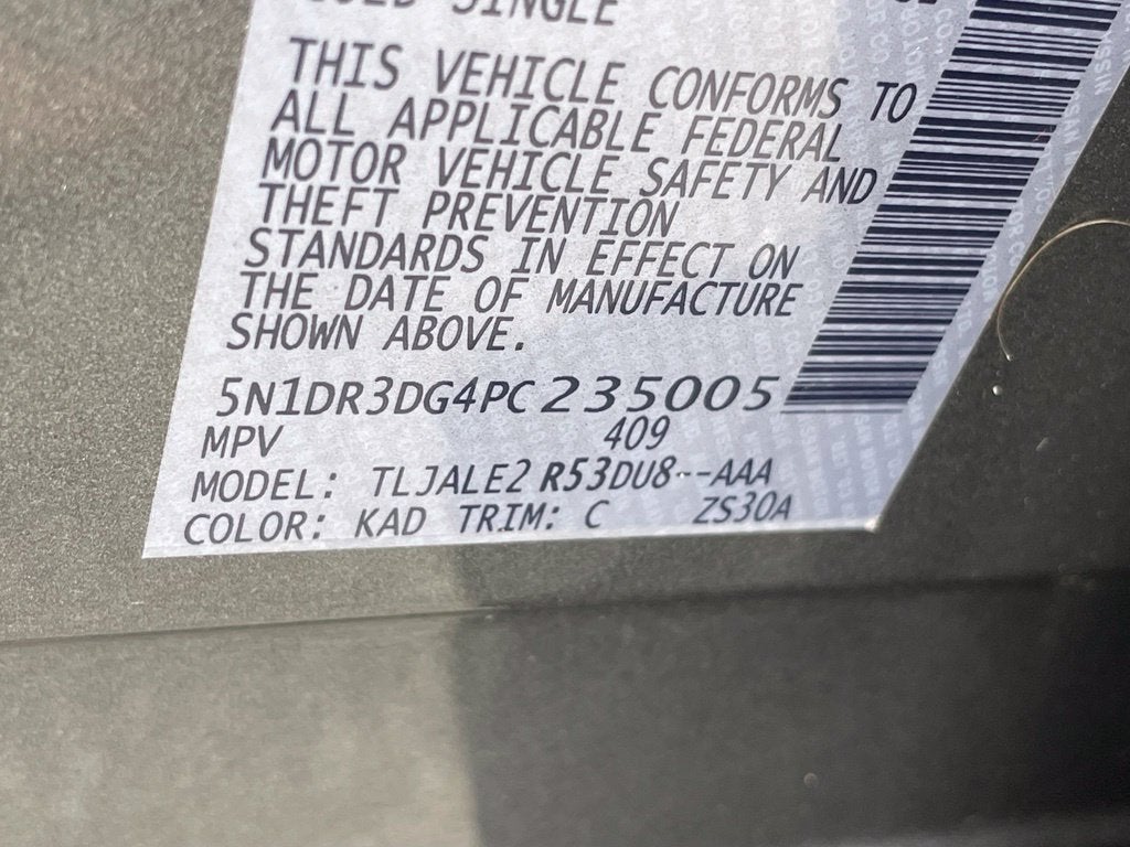 2023 Nissan Pathfinder Platinum