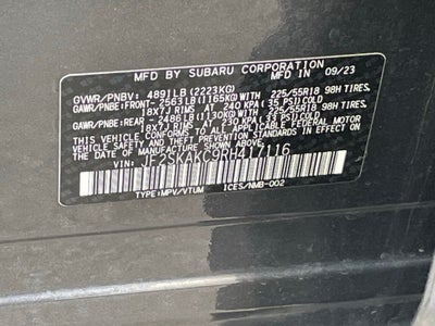 2024 Subaru Forester Limited