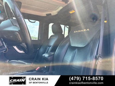 2014 Jeep Wrangler Unlimited Sahara - 4WD / CLEAN CARFAX