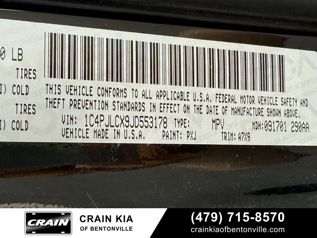 2018 Jeep Cherokee Latitude