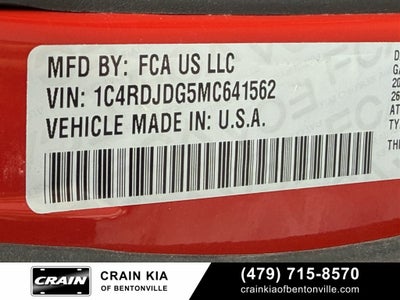 2021 Dodge Durango GT Plus - AWD / BLACK TOP PACKAGE