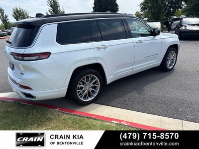 2025 Jeep Grand Cherokee L Summit - 4WD / PANORAMIC SUNROOF / CLEAN CARFAX