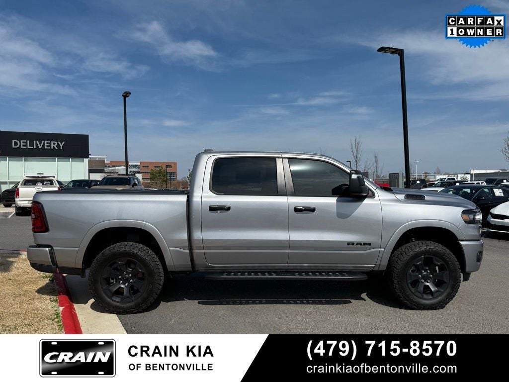 2025 RAM 1500 Big Horn/Lone Star - 4WD / PANORAMIC SUNROOF / ONE OWNER