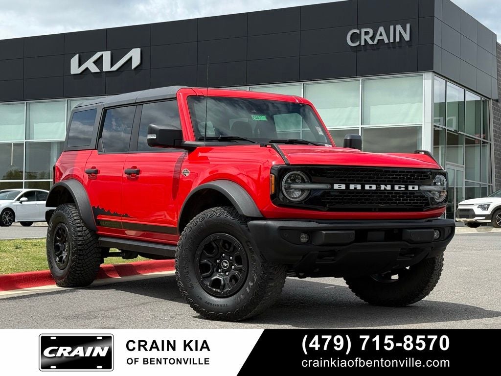 2022 Ford Bronco Wildtrak - 4WD / HIGH / ONE OWNER